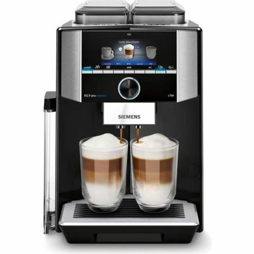 Expresso - Cafetière Siemens Siemens TI9573X9RW, Autonome, Espresso maker, Broyeur intégré, 1500 W, Noir,