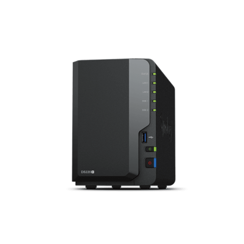 Synology - DS220+ NAS 24To (2x12To) USB 3.0 Serial ATA Noir Synology  - NAS