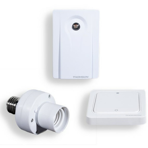 Alarme connectée Thomson Kit d'éclairage extérieur sans fil maison connecté THOMPSON