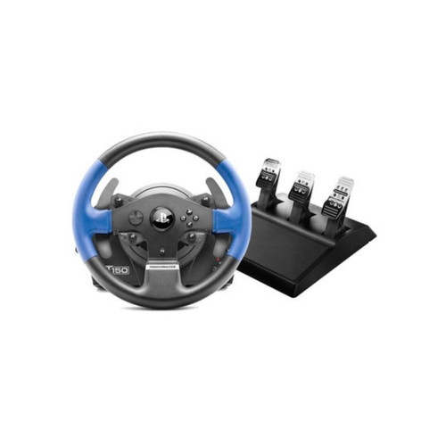 Joystick Thrustmaster THRUSTMASTER T128  New T150 PC/XBox Force Feedback Volant 25.5cm rotation 270°-900° 13 Boutons LED + Pedalier magnetic 2 pedales 4460184