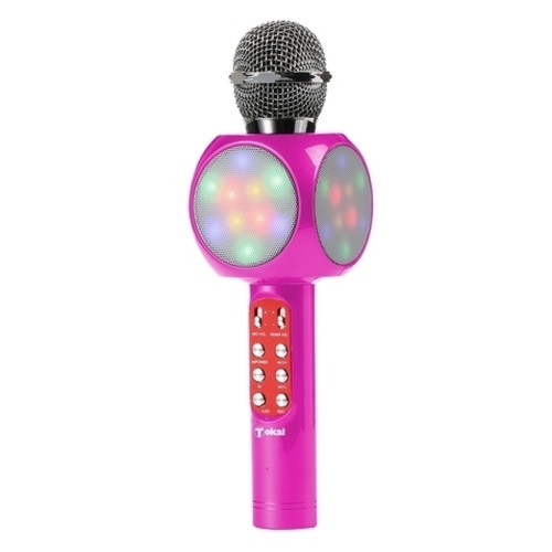 Tokai - Micro enceinte karaoké avec lumières LED, TOKAÏ Tokai  - Microphones