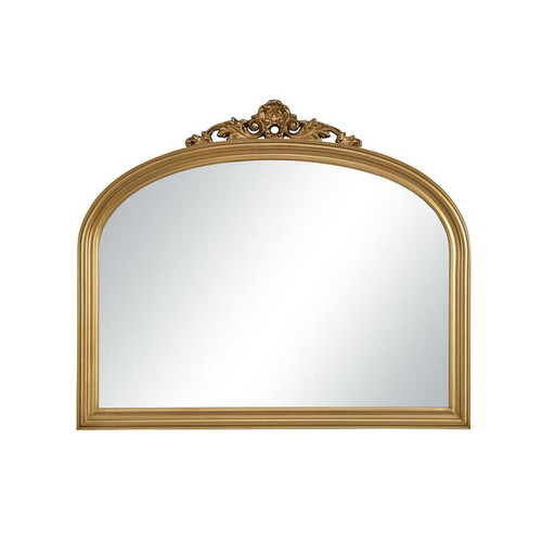 Miroirs Vente-Unique Miroir en bois de paulownia EYOB - L. 107 x H. 90 cm - Doré