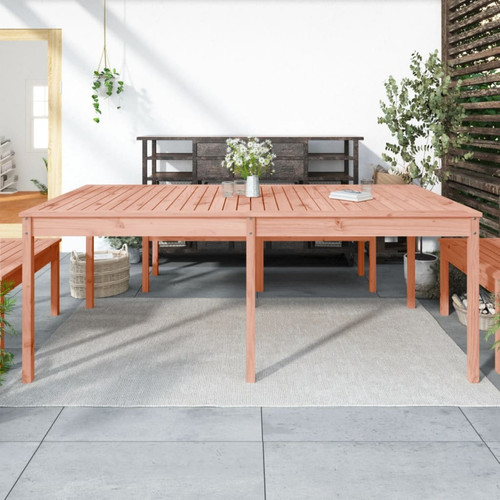 Vidaxl - vidaXL Table de jardin 203,5x100x76 cm bois massif de douglas Vidaxl - Salon de jardin paiement en plusieurs fois