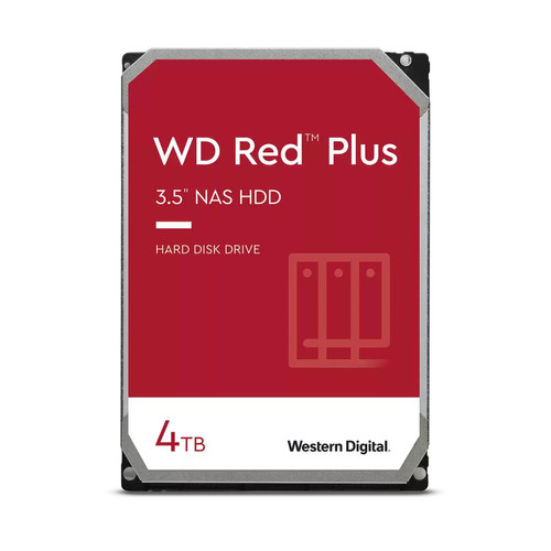 Western Digital - Western Digital Red Plus WD40EFPX disque dur 3.5' 4 To Série ATA III Western Digital  - Webcam