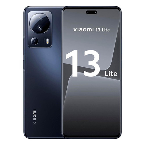 Smartphone Android XIAOMI Xiaomi 13 Lite 5G 8Go/256Go Noir (Black) Double SIM 2210129SG