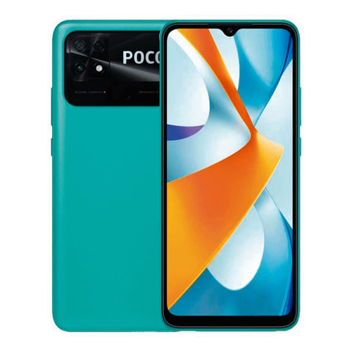 Smartphone Android Poco Xiaomi POCO C40 4Go/64Go Vert (Coral Green) Double SIM