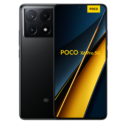 Poco - Poco X6 Pro - 5G -  8/256 Go -  Noir Poco  - POCO Téléphonie
