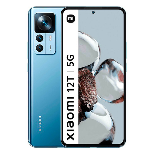 XIAOMI - Xiaomi 12T 5G 8Go/128Go Bleu (Blue) Double SIM 22071212AG XIAOMI  - Xiaomi 12T | 12T Pro
