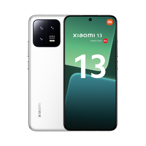 XIAOMI - XIAOMI 13 - 8/256 Go - 5G - Blanc XIAOMI  - Smartphone XIAOMI