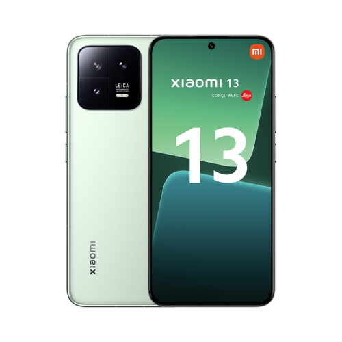 XIAOMI - XIAOMI 13 - 8/256 Go - 5G - Vert XIAOMI  - Xiaomi 13 | 13 Pro Smartphone Android