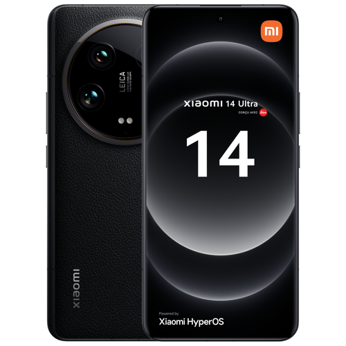 XIAOMI - Xiaomi 14 Ultra conçu avec Leica - 16/512Go - 5G/Wi-fi7 - Noir XIAOMI  - Xiaomi 14 | 14 Ultra