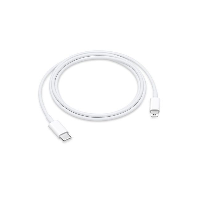 Apple - Câble USB-C vers Lightning - 1m - MQGJ2ZM/A Apple - Câbles et  Connectique iPhone Accessoires et consommables