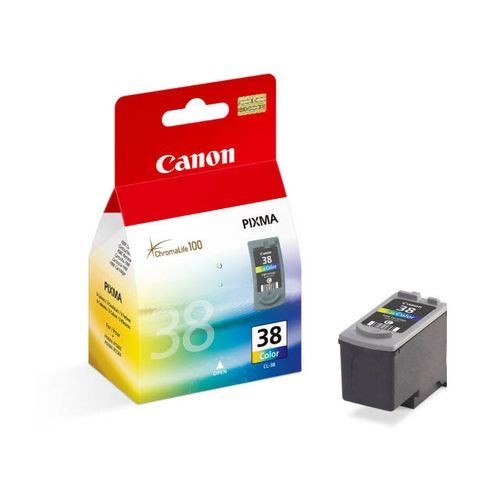 Cartouche d'encre Canon CANON - Cartouche d'encre 3 couleurs Cyan, Magenta, Jaune, CL-38 - 2146B001
