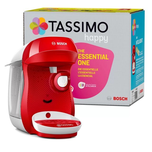 Expresso - Cafetière Bosch Tassimo Happy TAS1006 Rouge