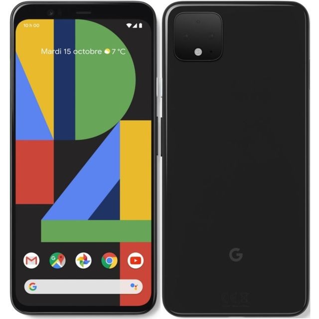 GOOGLE - Pixel 4 - 64 Go - Noir GOOGLE - Smartphone Android Noir
