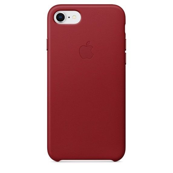 Apple - iPhone 8/7 Leather Case - (PRODUCT)RED Apple - Coque, étui smartphone Cuir