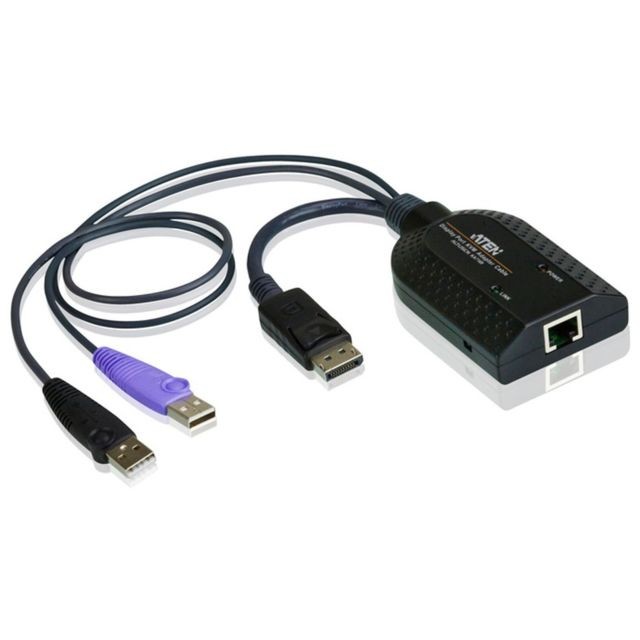 Boitier d'acquisition Aten Module CPU USB DisplayPort, ATEN ALTUSEN KA7169, noir