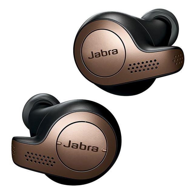 Jabra - Elite 65t Copper Black - Ecouteurs True Wireless Jabra  - Ecouteur sans fil Ecouteurs intra-auriculaires