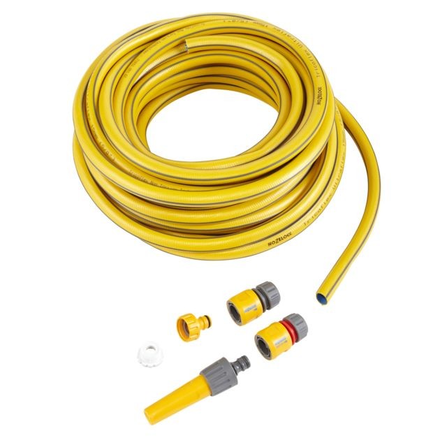 Hozelock - ULTRA FLEX - Kit tuyau d'arrosage + lance et connecteurs - 117021 Hozelock  - Jardin connecté