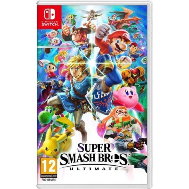 Nintendo - Super Smash Bros Ultimate - Jeu Switch Nintendo  - Nintendo Switch