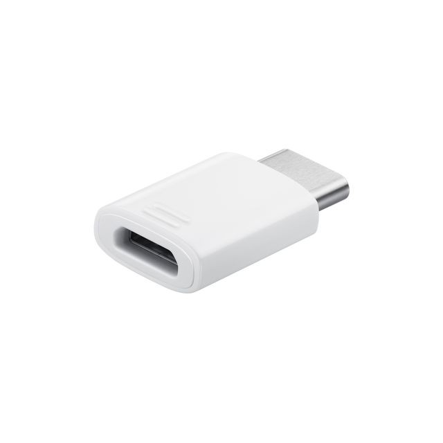 Câble USB Samsung Adaptateur USB-C vers Micro USB - Blanc