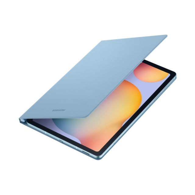Housse, étui tablette Samsung Book Cover pour Galaxy Tab S6 Lite - Angora Blue