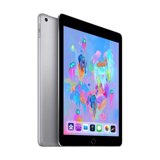 iPad Apple Ipad 2018 - 128 Go - WiFi + Cellular - MR722NF/A - Gris Sidéral