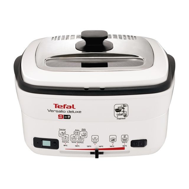 Tefal - Friteuse Versalio deluxe 9 - FR495070 - Blanc Tefal  - Friteuse