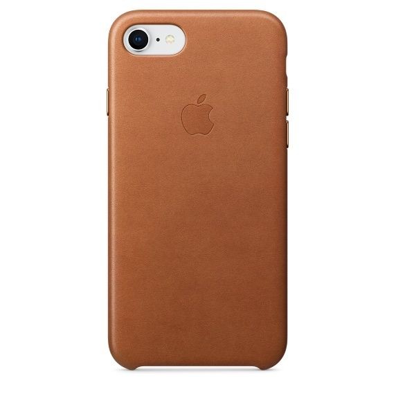 Apple - iPhone 8/7 Leather Case - Havane Apple - Coque, étui smartphone Cuir