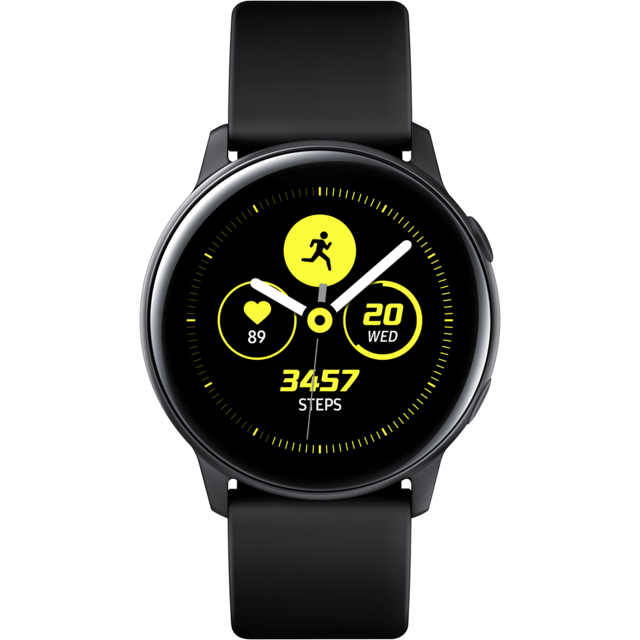 Samsung - Galaxy Watch Active - Noir Pur - 40 mm Samsung  - Samsung Galaxy Watch Objets connectés