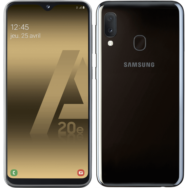 Samsung - Galaxy A20e - 32 Go - Noir Samsung  - Samsung Galaxy A Téléphonie