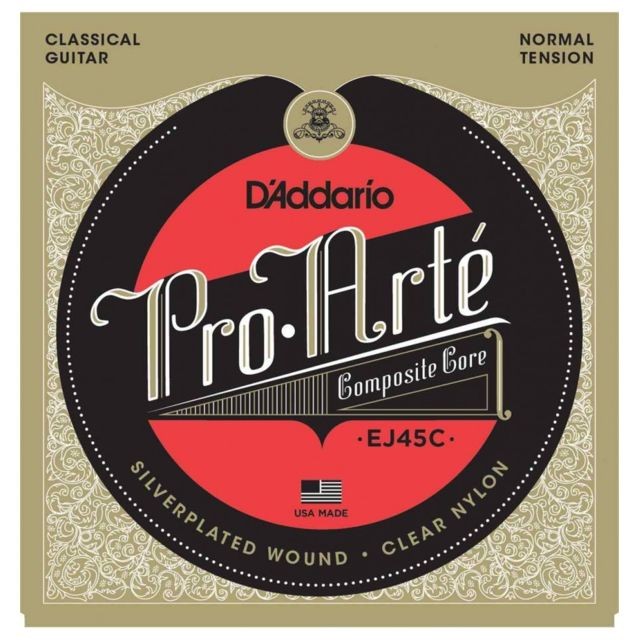 D'Addario - D'Addario EJ45C Pro Arte Composite Tirant normal - Jeu de cordes pour guitare classique D'Addario  - Sono et éclairages de soirée