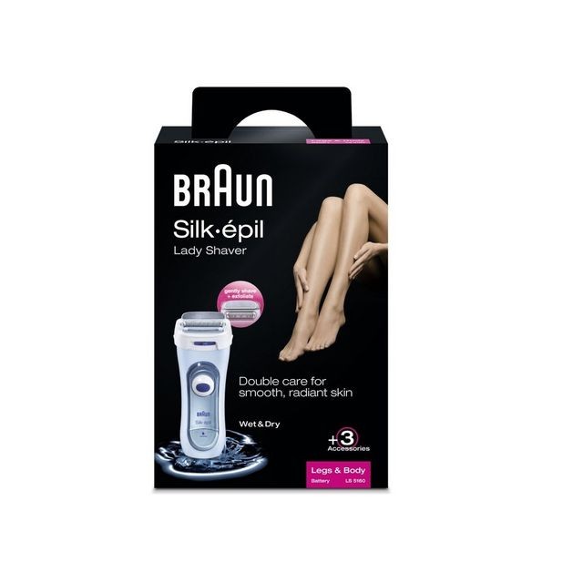 Braun - Rasoir féminin LS 5160 Wet&Dry Braun - Rasoir électrique Etanche