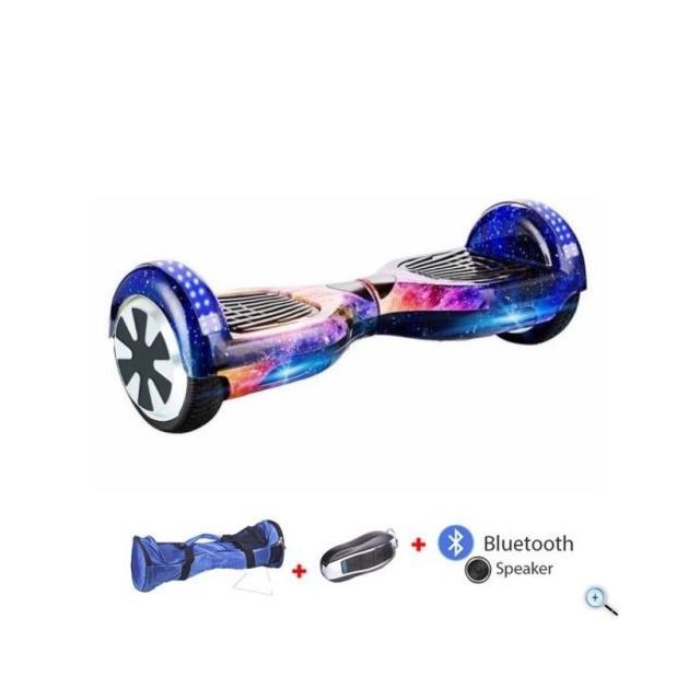 Air Rise - Hoverboard  6,5 Pouces LED Sky with Star avec Bluetooth sac de transport et télécommande Air Rise - Hoverboard Gyropode