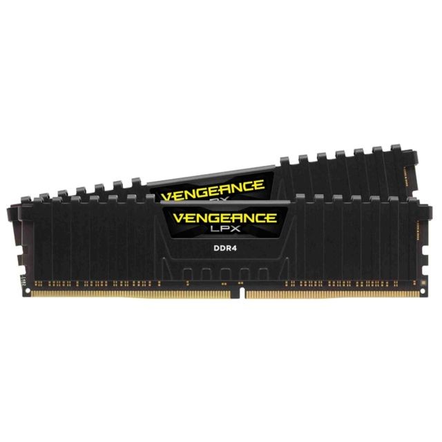 RAM PC Corsair Vengeance LPX - 2 x 8 Go - DDR4 3200 MHz - Noir