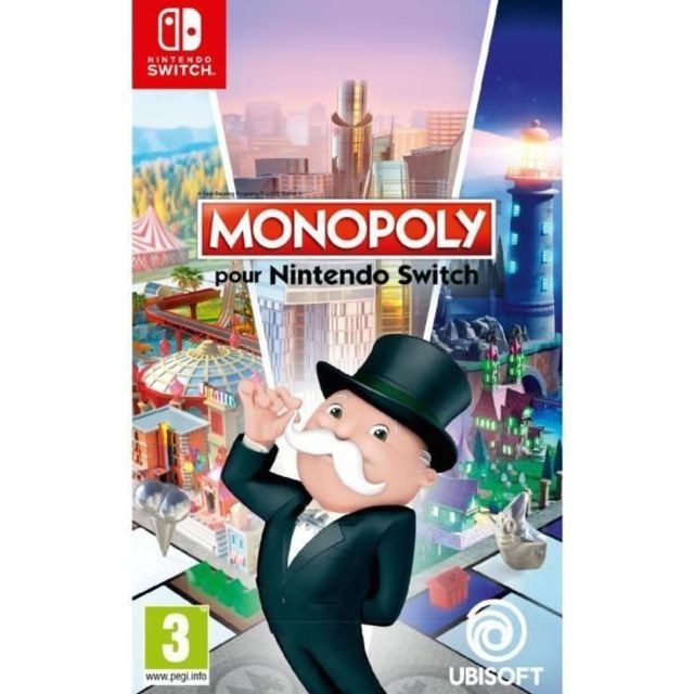 Nintendo - Monopoly Switch Nintendo - Bonnes affaires Nintendo Switch