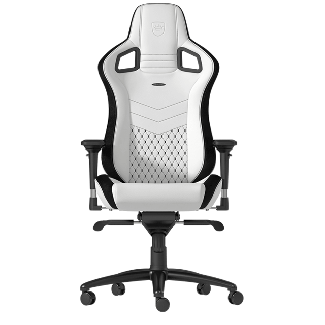 Noblechairs - EPIC - Blanc/Noir Noblechairs  - Chaise gamer