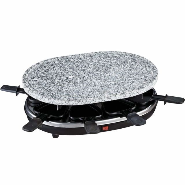 Hkoenig - Appareil à raclette + pierre à griller RP85  Hkoenig - Bonnes affaires Petit électroménager
