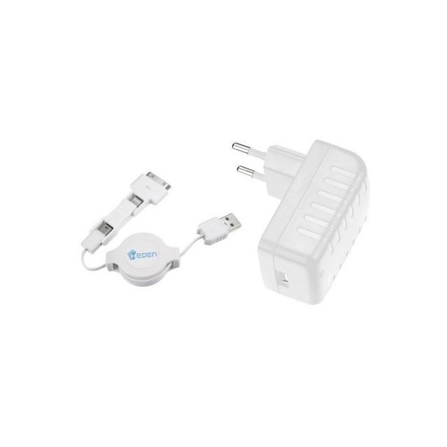 Adaptateurs Heden Chargeur universel secteur vers USB /MICRO USB POUR SMARTPHONE Réf : ACCHAD3E12