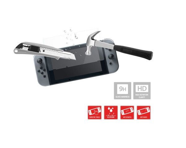 Subsonic - Protection pour écran en verre trampé pour Nintendo Switch - Ultra résistante Subsonic - Bonnes affaires Nintendo Switch