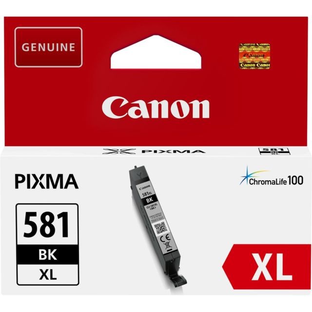 Cartouche d'encre Canon CLI-581XL - Cartouche Noire