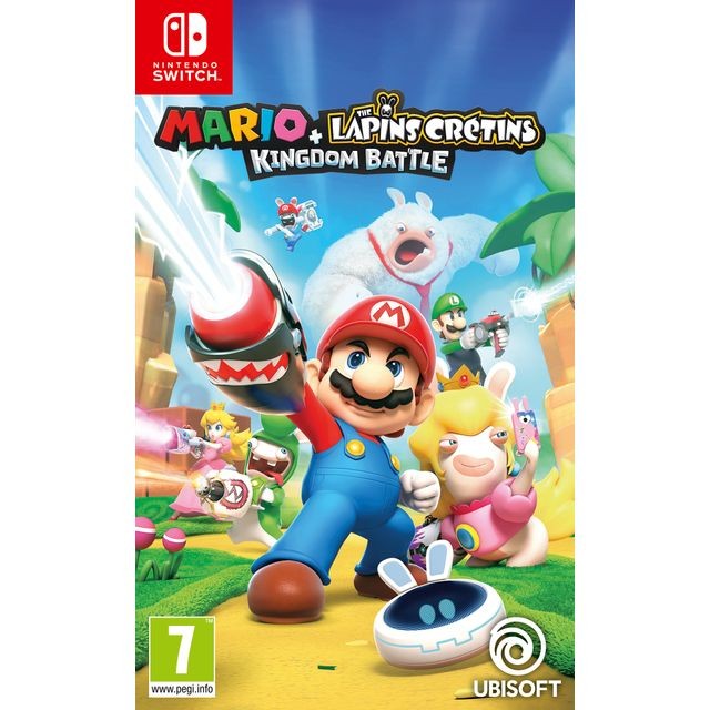 Ubisoft - Mario + The Lapins Crétins Kingdom Battle - Switch Ubisoft - Bonnes affaires Nintendo Switch