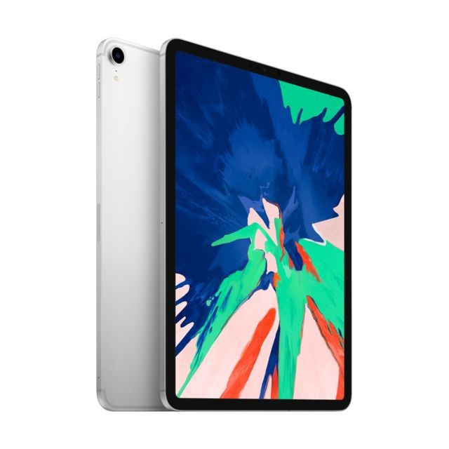 Apple - iPad Pro 2018 11,0 - 256 Go - WiFi + Cellular - MU172NF/A - Argent Apple - iPad Pro iPad