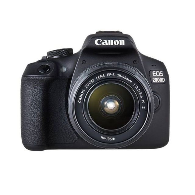 Canon - PACK CANON EOS 2000D + 18-55 IS II Canon - Reflex Numérique