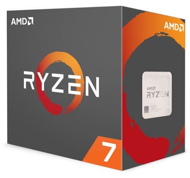 Amd - Ryzen™ 7 1700 Wraith Spire Edition - 3,0/3,7 Ghz Amd - Processeur AMD Amd am4