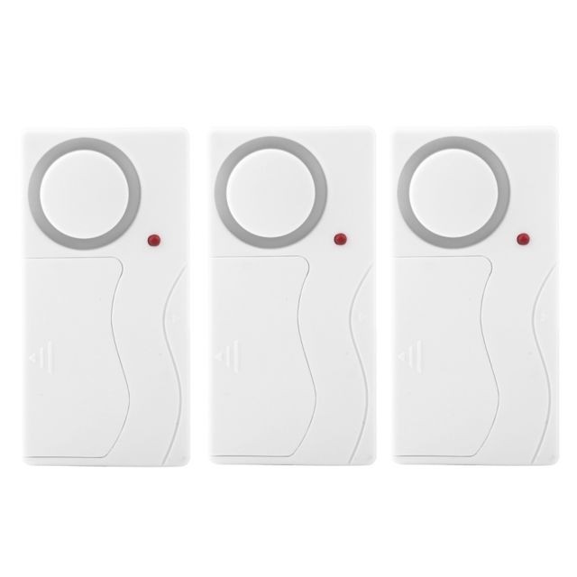 Wewoo - Alarme de porte magnétique à distance de de contrôle à distance de fenêtre de sirène de de sécurité à la maison, 1 commande à distance + 3 capteurs magnétiques Wewoo  - Alarme connectée