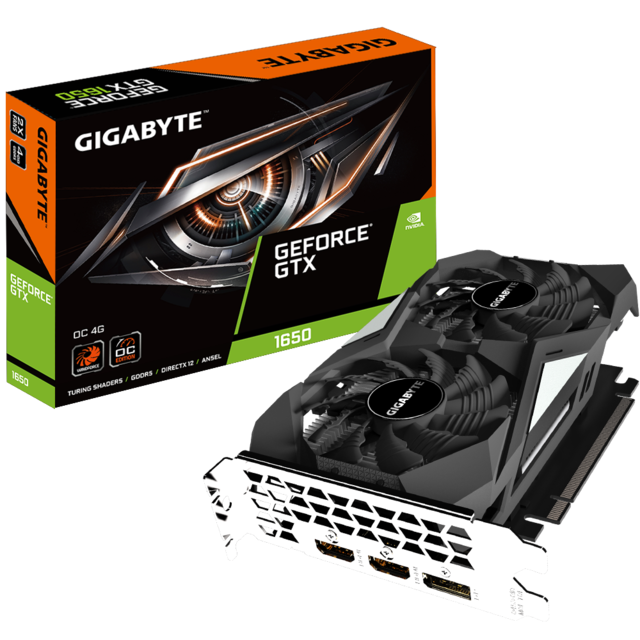 Gigabyte - Geforce GTX 1650 - OC - 4 Go Gigabyte  - Bonnes affaires Carte Graphique