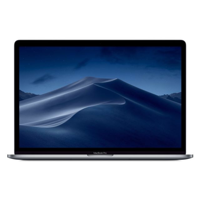 Apple - MacBook Pro 15 Touch Bar 2019 - 512 Go - MV912FN/A - Gris Sidéral Apple - MacBook Intel core i9