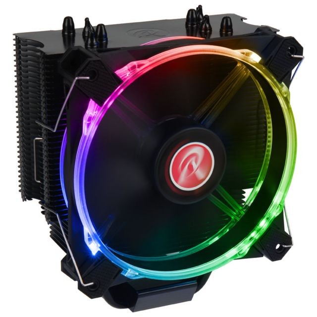 Ventirad Processeur Raijintek Leto Noir - RGB LED