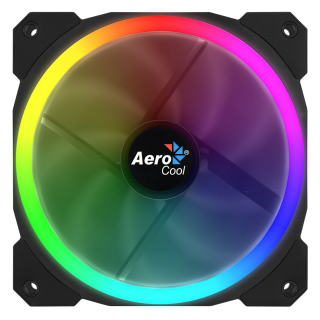 Aerocool - ORBIT (RGB) (PACK 1) Aerocool  - Ventilateur Pour Boîtier